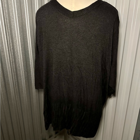 Evri Dolman Sleeve Charcoal Grey Sweater size 2x - Picture 3 of 5